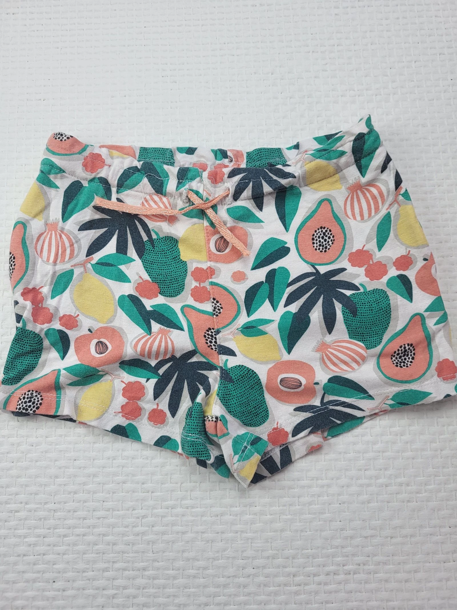 Short léger en coton imprimé fruits tropicaux Orchestra – 5 ans (110 cm)
